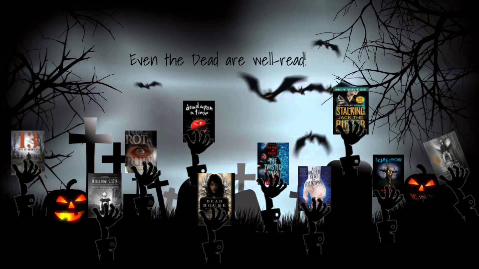 Virtual Display:  Cemetary:  Even the Dead are well-read!